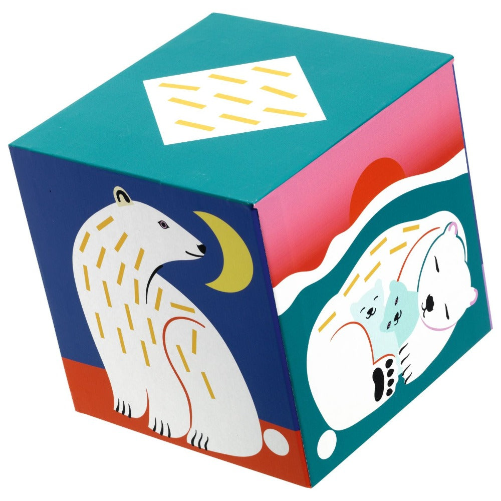DJECO stapeltoren wilde dieren 12 mnd+ stevig karton