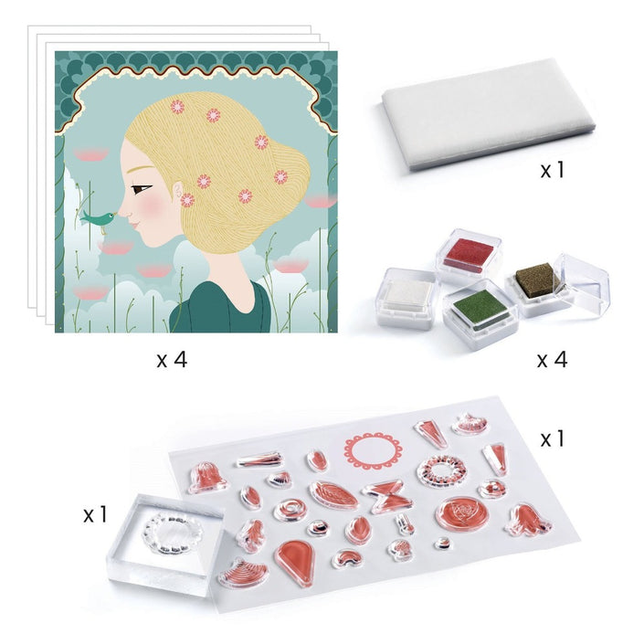 DJECO stempelen motieven en sieraden 7-12 jr+