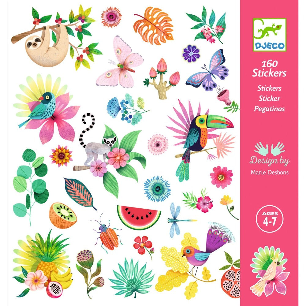 DJECO stickers Paradise 4 jr+
