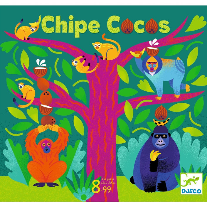 DJECO strategiespel Chipe Cocos 8 jr+