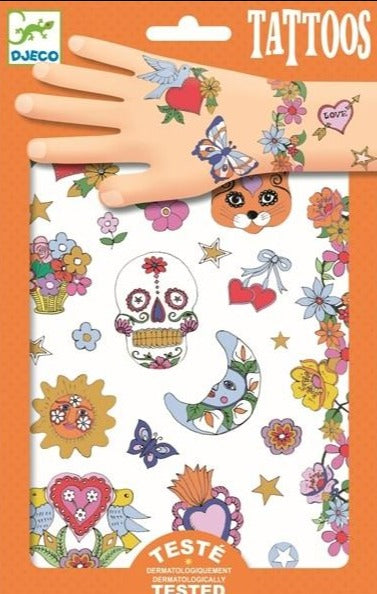 DJECO tattoo's Mexican metallic