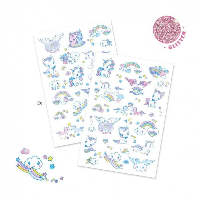 DJECO tattoo's Unicorns