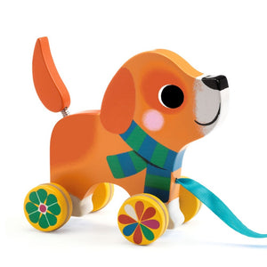 DJECO trekfiguur hond Lou 18 mnd+