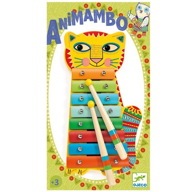 DJECO xylofoon cat animambo 3 jr+