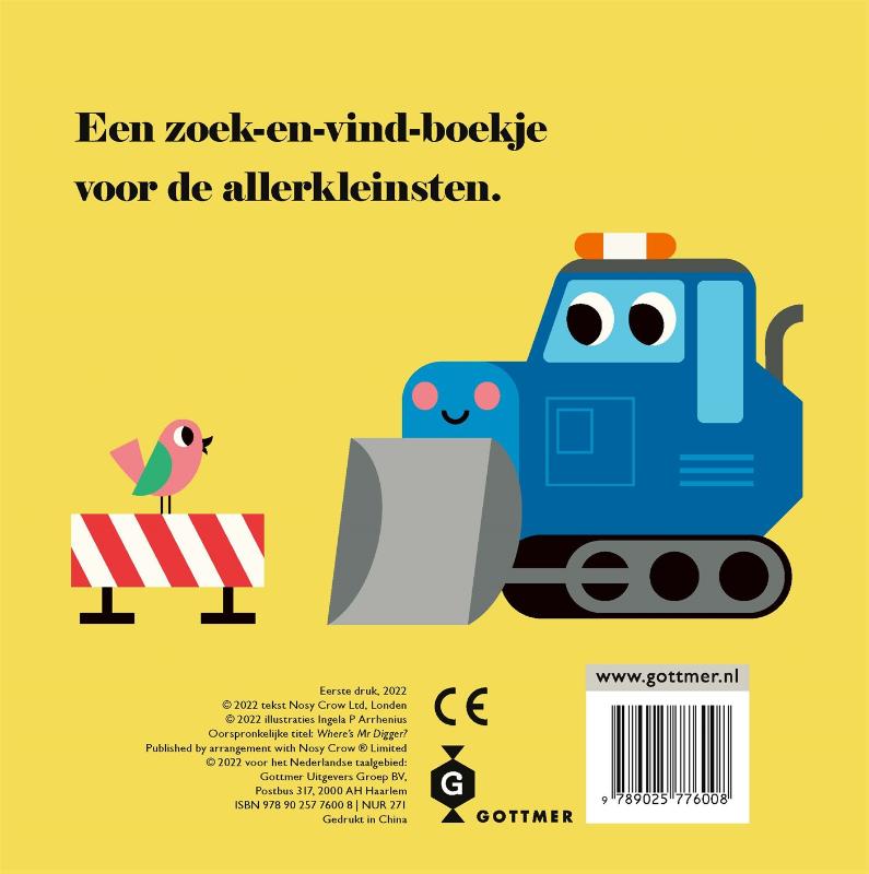 Graafmachine, waar ben je? 18 mnd +