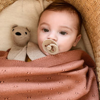 HVID knuffeldoekje Teddy tokki sand