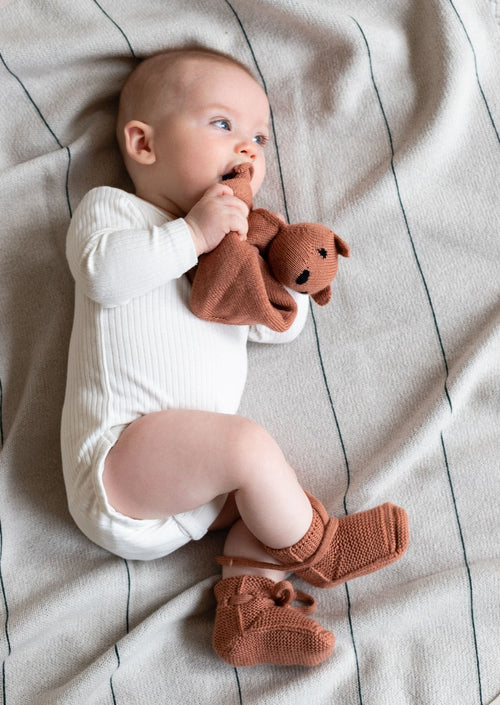 HVID slofjes brick 0-9 mnd