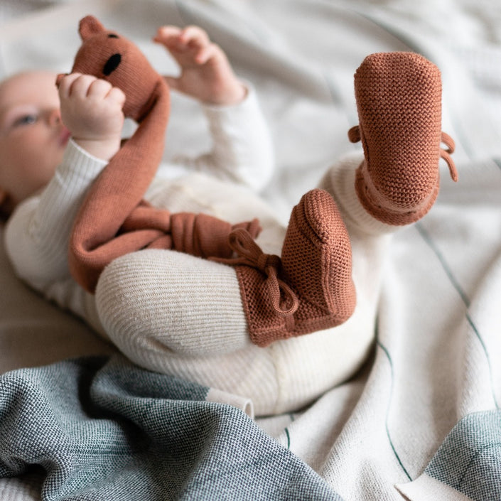 HVID slofjes brick 0-9 mnd