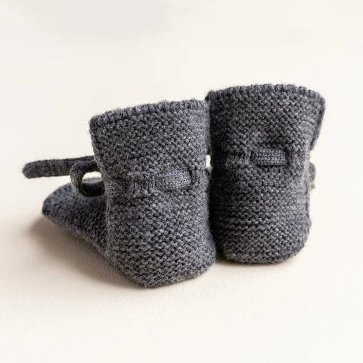 HVID slofjes charcoal 9-15 mnd kopen