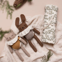 Main Sauvage knuffel bunny oat