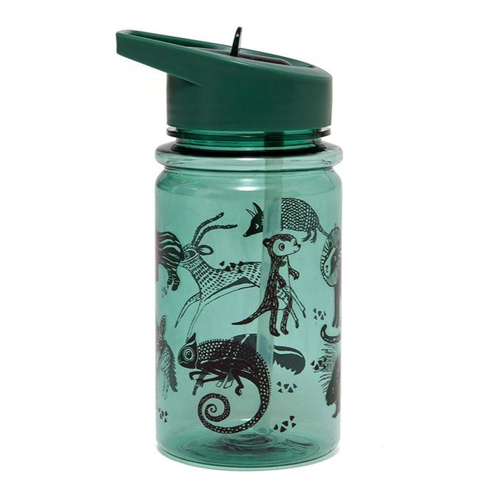 Petit Monkey drinkfles Black animals salie