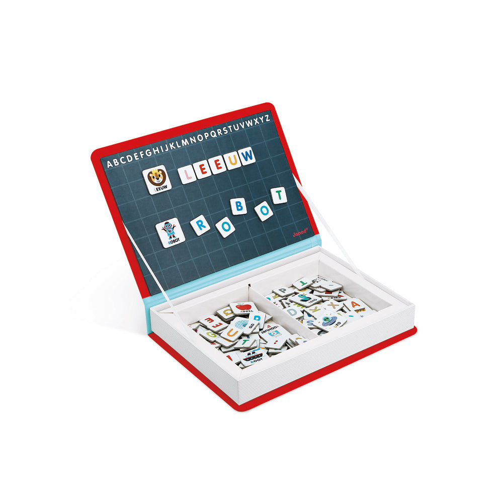 JANOD magneetboek alfabet NL 3jr+ 3700217325916