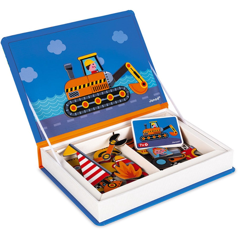 JANOD magneetboek voertuigen 3jr+