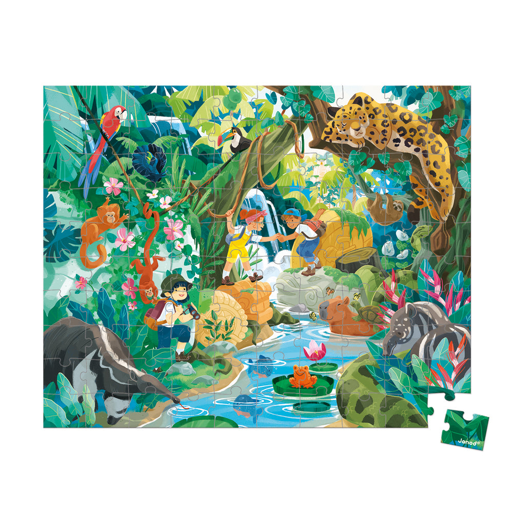 JANOD puzzel Avontuur 6jr+ / 100 stks