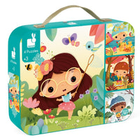 JANOD puzzel Seizoenen 3jr+/ 6-9-12-16 stks