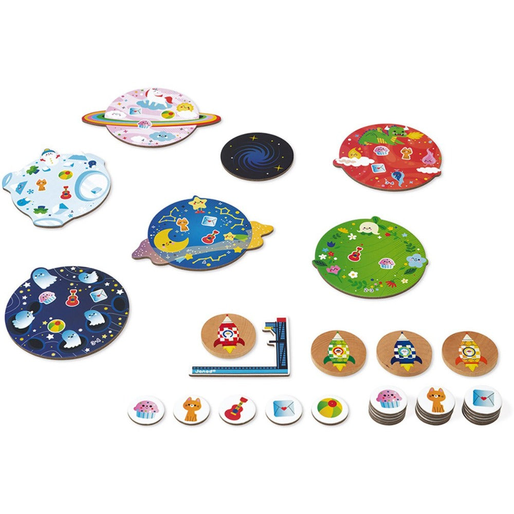 JANOD spel Speedy rocket 4 jr+ superstevig karton