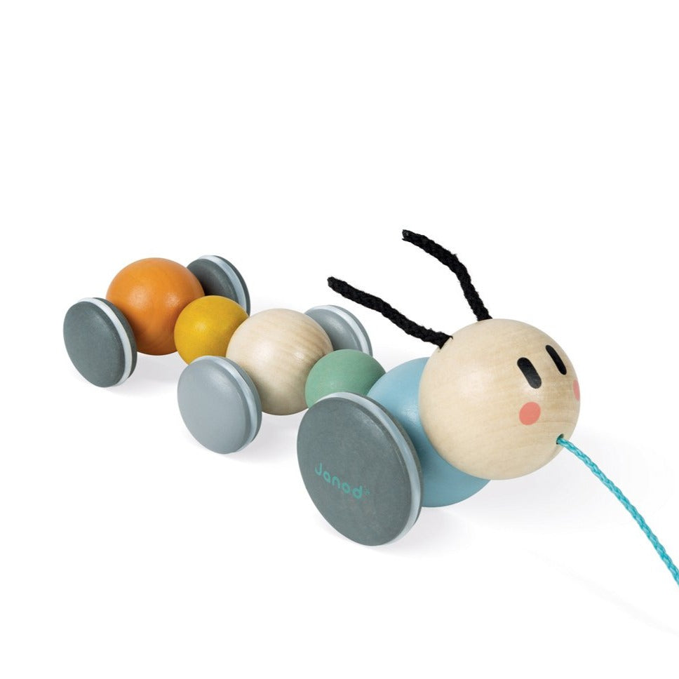 JANOD trekfiguur rups sweet cocoon 1jr+