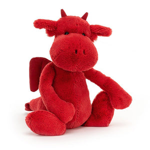 Jellycat knuffel Bashful Red Dragon medium