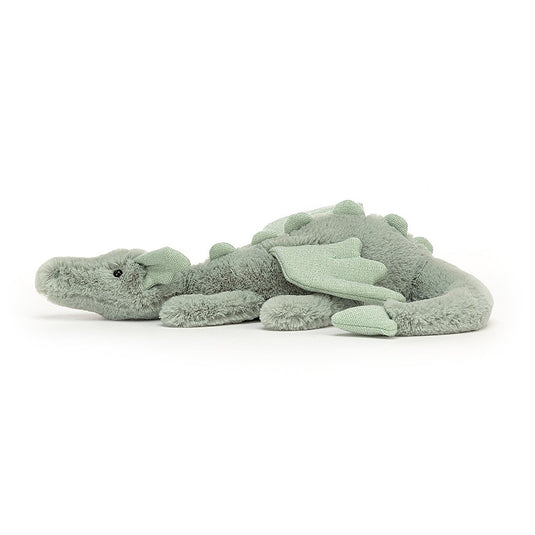 Jellycat knuffel Sage Dragon little