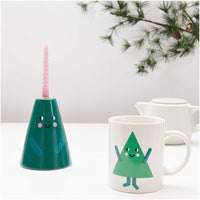 Kandelaar Kerstboom 11.5 cm