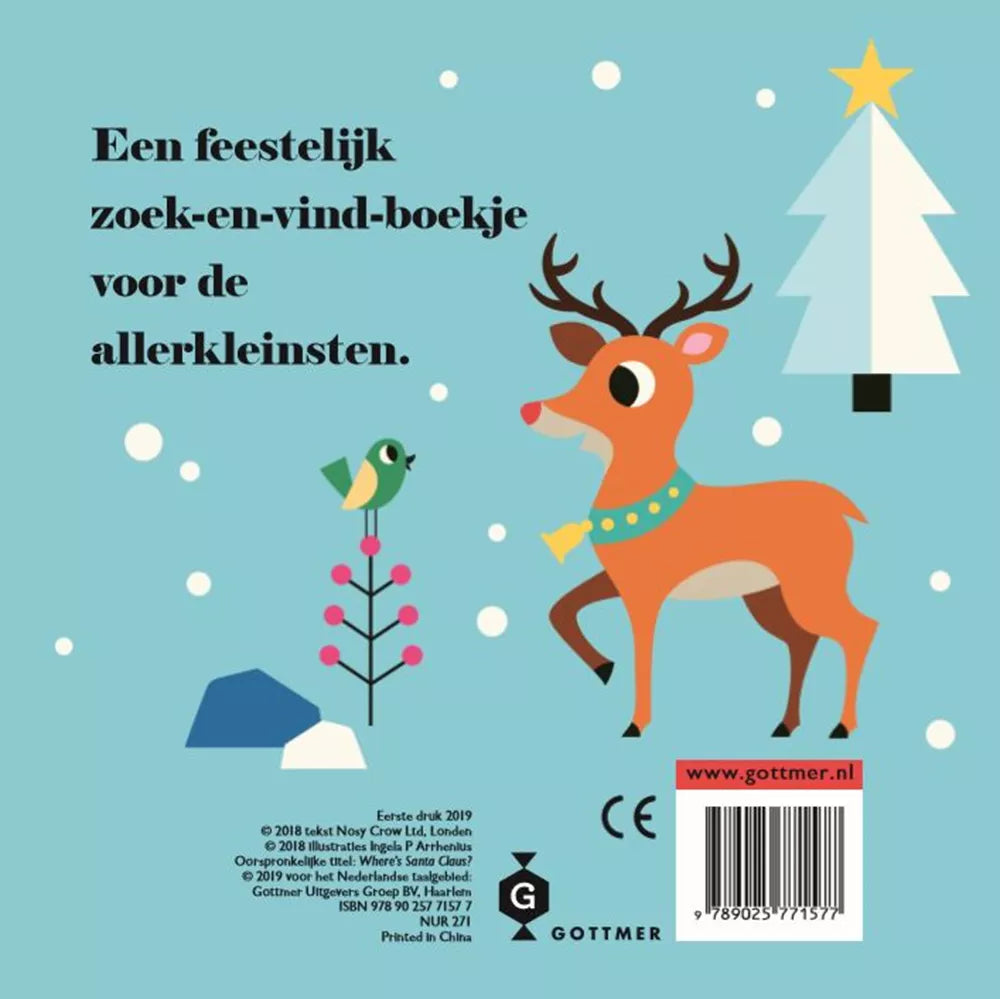 Kerstman, waar ben je? 2 jr+