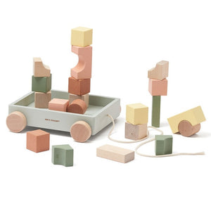 Kids Concept blokkenkar Edvin 18 mnd+