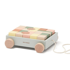 Kids Concept blokkenkar Edvin 18 mnd+