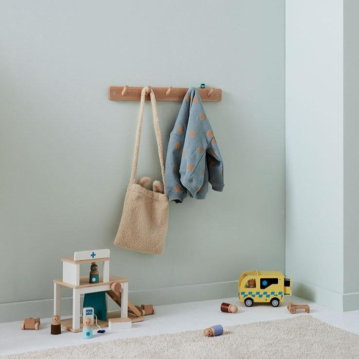 Kids Concept kapstok bamboe 5 haken kopen