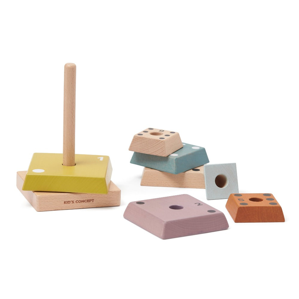 Kids Concept stapeltoren pyramide Neo multi 1 jr+ 7340028733393