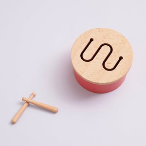 Kids Concept trommel roze 18 mnd+