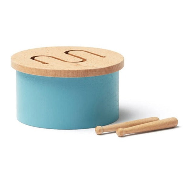 Kids Concept trommel turquoise 18 mnd+