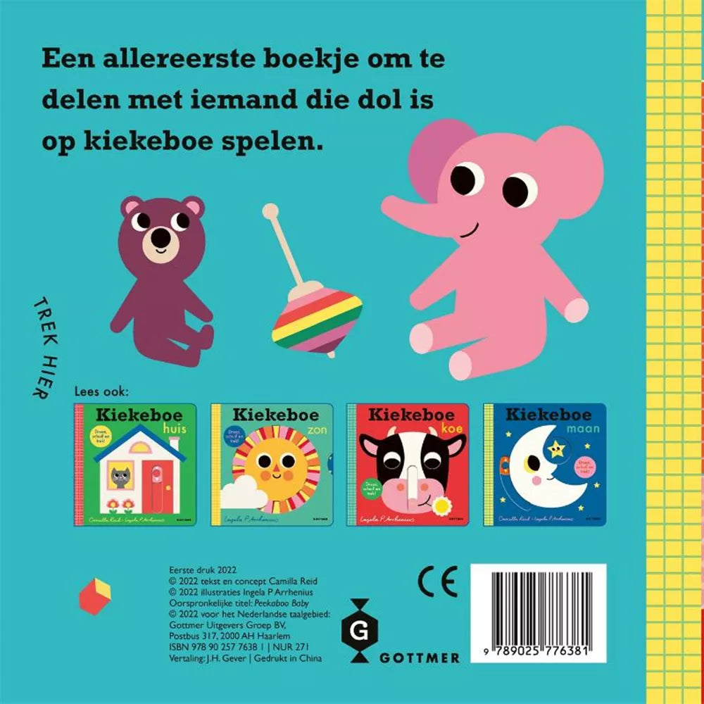 Kiekeboe kindje schuifboekje 18 mnd+ – PSikhouvanjou