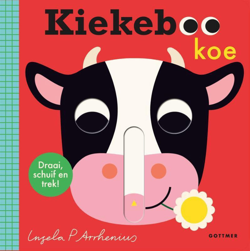 Kiekeboe koe schuifboekje 18 mnd+