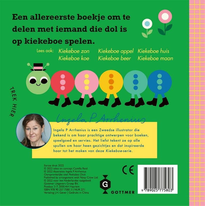 Kiekeboe kuiken schuifboekje 18 mnd+