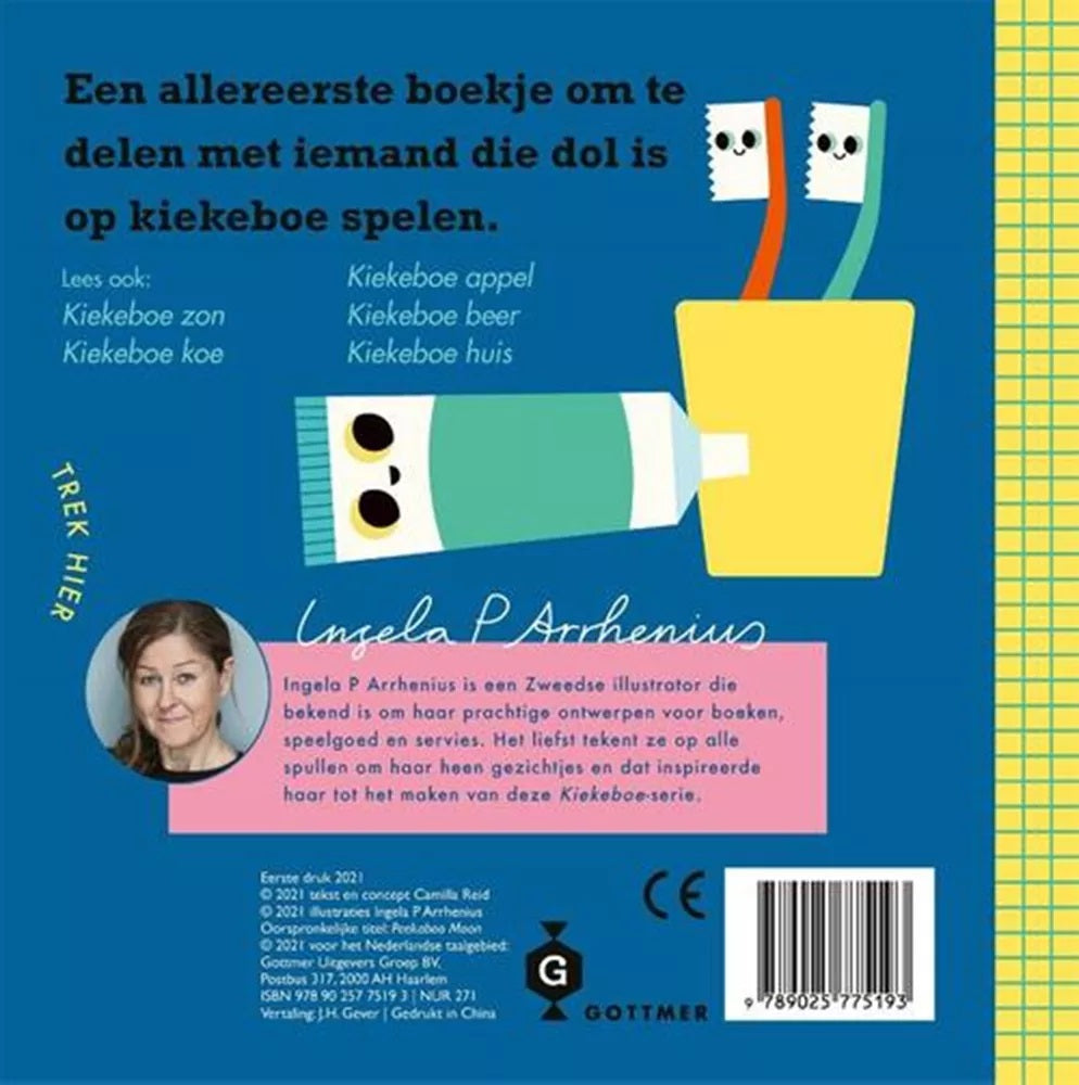 Kiekeboe maan schuifboekje 18 mnd+ kopen