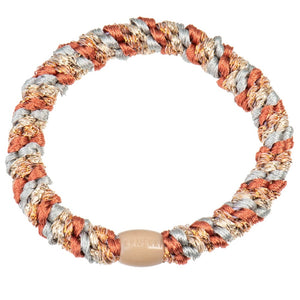 Kknekki haarelastiekje mix terra glitter