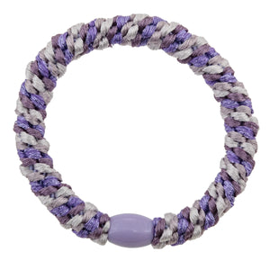 Kknekki haarelastiekje mix lila glitter