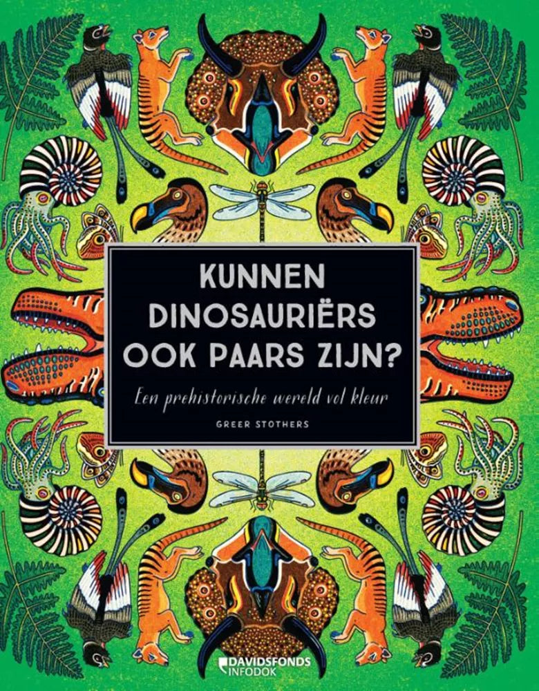 Kunnen dinosauriërs ook paars zijn? 7 jr+