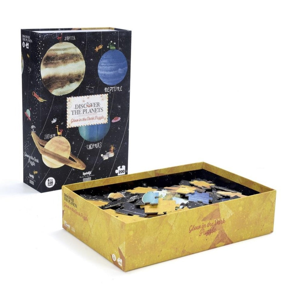 LONDJI puzzel discover the planets 6 jr+ / 200 stks