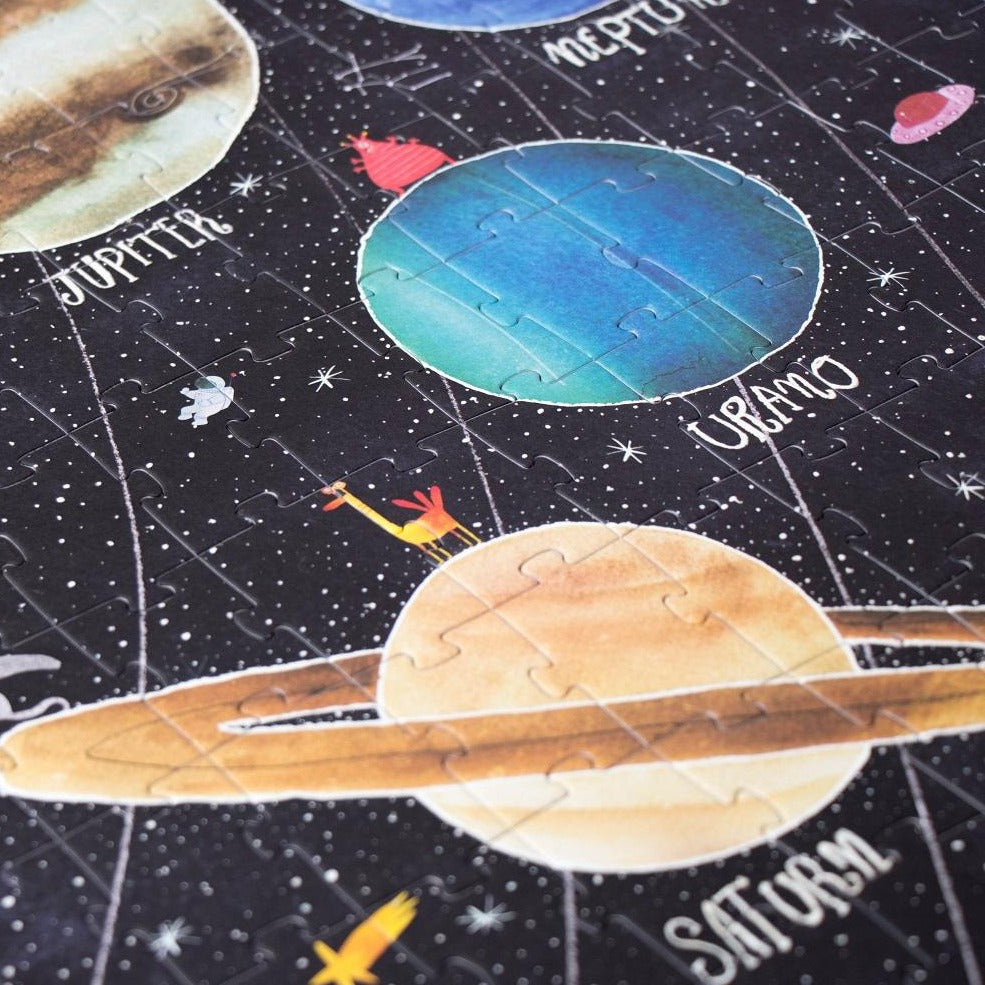LONDJI puzzel discover the planets 6 jr+ / 200 stks