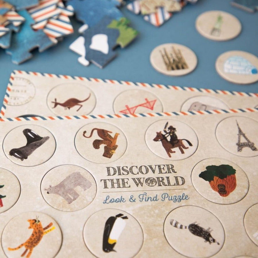 LONDJI puzzel discover the world 6jr+ / 200 stks 8436530168750