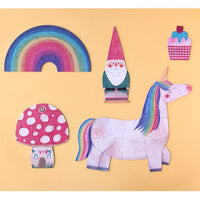 LONDJI puzzel happy birthday 3 jr+ / 2-4-6-8-10 stks