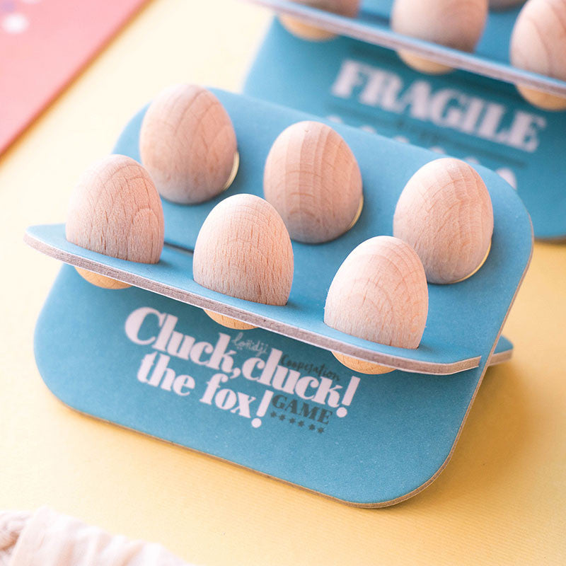 LONDJI spel cluck cluck Fox! 4jr+ recycled karton