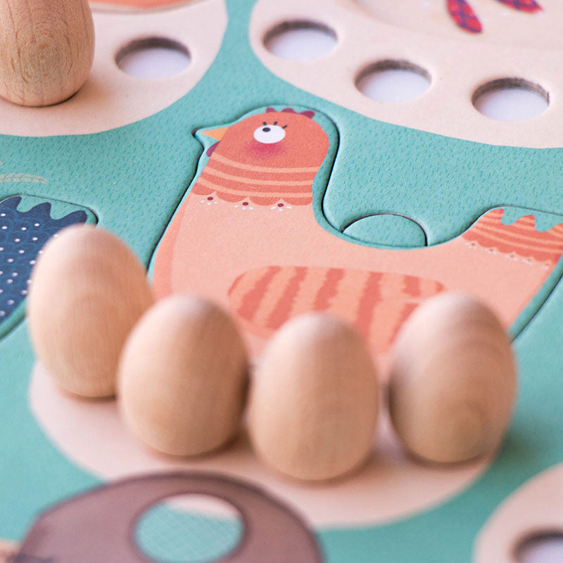 LONDJI spel cluck cluck Fox! 4jr+
