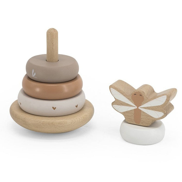 Label Label stapeltoren nougat 1 jr+