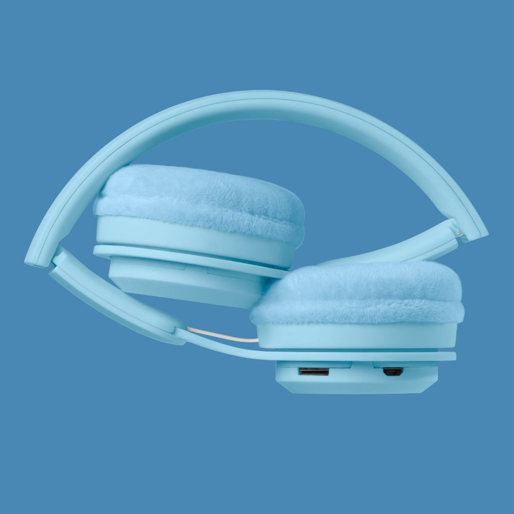Lalarma draadloze koptelefoon blauw