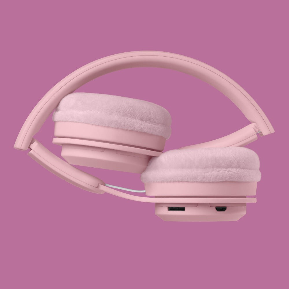 Lalarma draadloze koptelefoon roze kopen