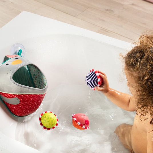 Lilliputiens badspeelgoed Nicolas basket 18 mnd+