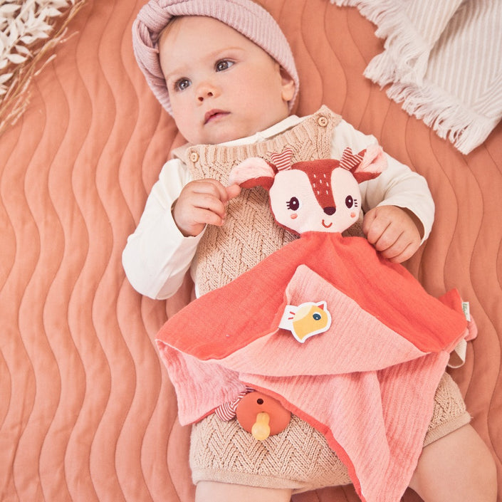 Lilliputiens knuffeldoekje Stella het hertje