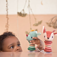 Lilliputiens rammelaar met zuignap Stella 6 mnd+